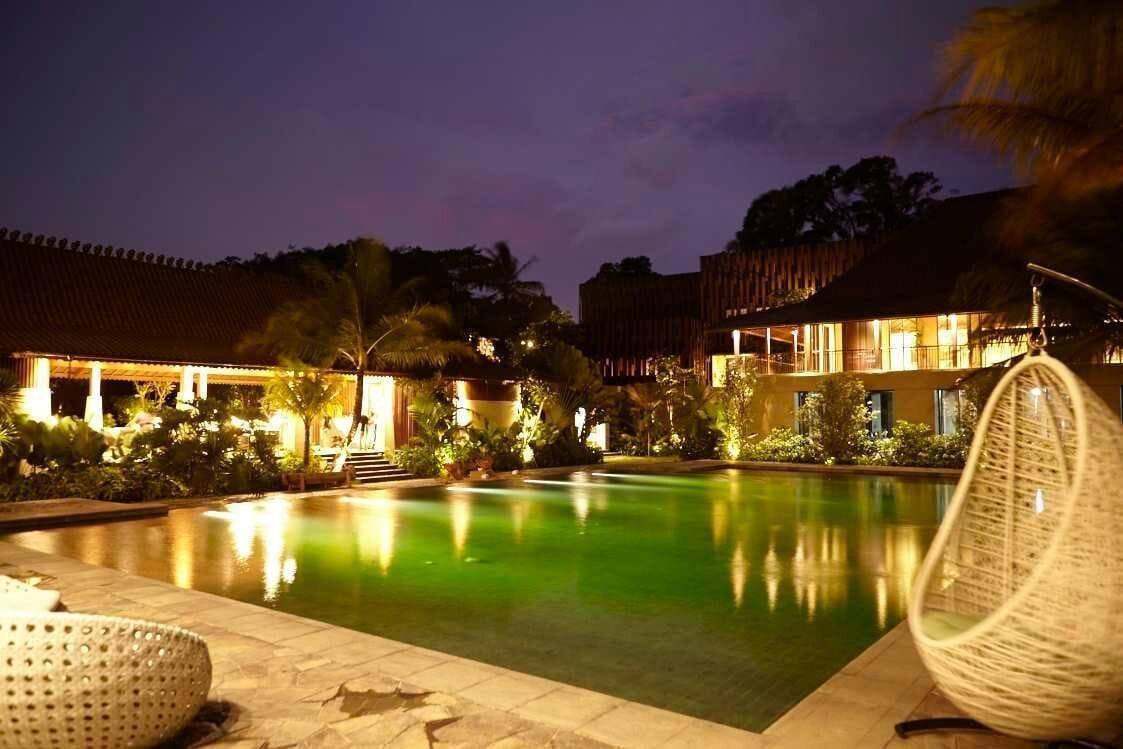 Amanuba Hotel & Resort Rancamaya Bogor Exterior foto